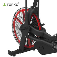 Vélo de cardio commercial TOPKO, équipement de fitness pour salle de sport, vélo à résistance à l'air, machine de fitness