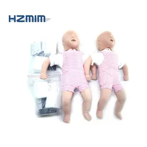 Bebek bakım eğitimi için tıbbi yenidoğan hemşirelik simülatörü bebek manken için CPR eğitim modeli
