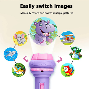 Linterna Proyector para Niños, Lámpara de Lectura para Bebés, Juguete Educativo Temprano, Regalo de Navidad, Juguete Luminoso - Product Image 4