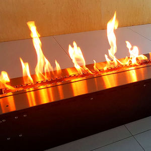 Chimenea <span class=keywords><strong>de</strong></span> <span class=keywords><strong>Bioetanol</strong></span> Moderna con Llamas Reales, Control Remoto, <span class=keywords><strong>de</strong></span> Acero para Sala <span class=keywords><strong>de</strong></span> Estar, en Oferta - Product Image 5