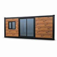 Maison conteneur extensible à double aile de 10 pieds, personnalisable et pliable, pour projets de commandes en gros
