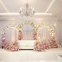 Hochzeitsblumen Luxuriöser Weißer Anpassbarer Hintergrund - Weißer Luxuriöser Blumenhintergrund für Hochzeiten & Veranstaltungen