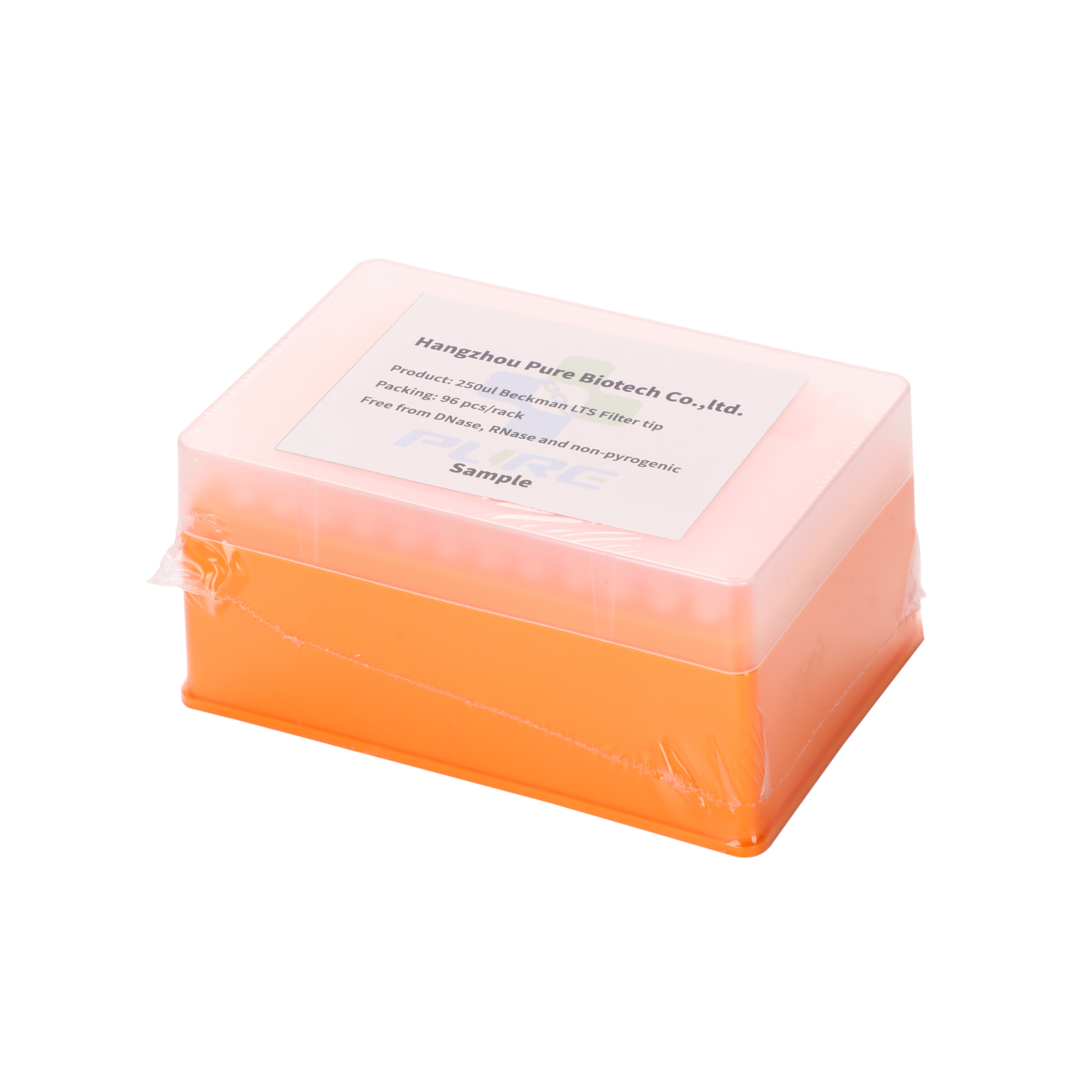 Beckman 250ul автоматизированные отфильтрованные низкие остаточные наконечники пипетки прозрачные стерилизованные
