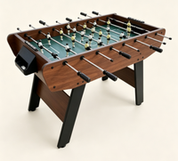 Table de baby-foot portable, table de jeu compétitif pour la maison, la salle de jeux, les fêtes, les divertissements familiaux, les jeux sportifs d'intérieur