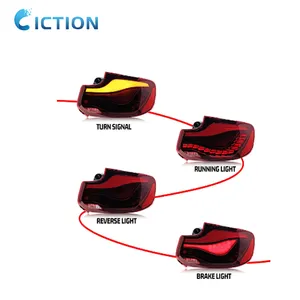 Acessórios do carro Modificado Luz Traseira Lâmpada Cauda Sequencial Dinâmica LED Luz Da Cauda Para BMW Série 2 F22 F23 M2 2014-2019