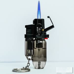 <b>Cheap</b> Mini Plastic Torch Gas Lighter with Strong Windproof Flame for Camping BBQ Cigarette Use Butane Fuel - Product Image 2