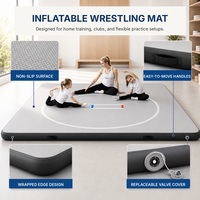 Tapis de lutte pliable en PVC robuste de 10 mm d'épaisseur - Tapis d'entraînement BJJ - Cercle de frappe portable - Étanche - Directement de l'usine
