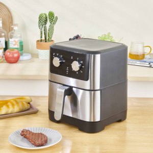 Friteuses à air intelligentes en gros, appareils de cuisine <span class=keywords><strong>Ninja</strong></span>, <span class=keywords><strong>friteuse</strong></span> à air électrique multifonctionnelle numérique double 6L 8L sans huile - Product Image 6