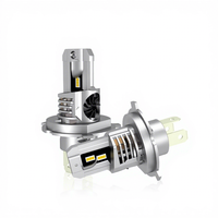 Phares LED à branchement direct série Q58 Luxfighter, faisceau simple/double H4 H13, ampoules de remplacement pour voiture à haute luminosité, 1 pièce (2 pièces/1 ensemble)