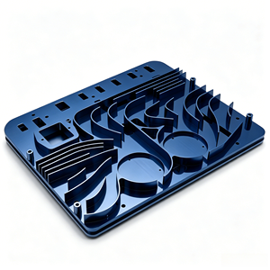 Placa de Canal de Flujo de Aluminio Mecanizada con Precisión CNC de 5 Ejes |   Base de Enfriamiento Personalizada para Equipos de Semiconductores - Product Image 2