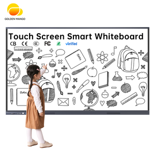 Pizarra Interactiva Inteligente con Pantalla Táctil Digital de 65/75 Pulgadas y Resolución 4K a Buen Precio, Panel Plano para Enseñanza Escolar - Product Image 4