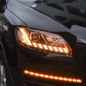 Montaje de faros automáticos LED de proyector dinámico de alta calidad para <span class=keywords><strong>Audi</strong></span> <span class=keywords><strong>Q7</strong></span> 2006-2015 accesorios de herramienta de actualización de lámparas delanteras de coche nuevo - Product Image 6