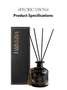 Ensemble de diffuseur de roseaux de gardénia haut de gamme adapté aux chambres et salles de bains des hôtels sans arôme de <span class=keywords><strong>feu</strong></span> et parfum longue durée - Product Image 5
