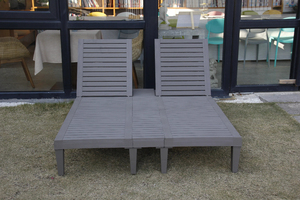 Chaise en résine pour jardin, balcon, cour, <span class=keywords><strong>piscine</strong></span>, salon, chaises longues pour patio, hôtel - Product Image 2