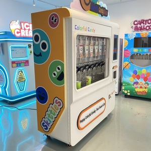 2025 thương mại thông minh đầy đủ tự động kẹo đường đậu máy bán hàng tự động 24h tự phục vụ Cổ Tích M & M màu sô cô la đậu SDK - Product Image 4