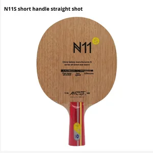 <span class=keywords><strong>Raqueta</strong></span> de <span class=keywords><strong>tenis</strong></span> de mesa individual profesional Yinhe N11S, 5 capas de madera pura, entrenamiento DIY para niños, hoja ligera, espinillas, goma duradera - Product Image 5