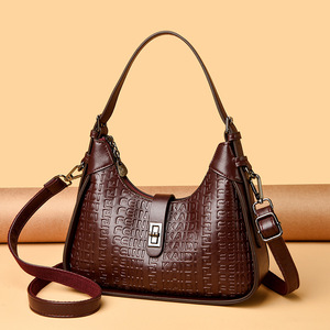 Bolsos de Mano para Mujer, Nuevo Estilo 2026, Bolso Bandolera Pequeño con Dos Correas, Bolso de Hombro en Forma de Media <span class=keywords><strong>Luna</strong></span>, Moderno y Vintage - Product Image 3