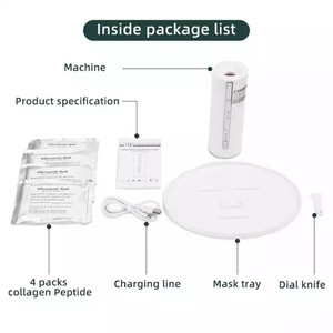 Fruit Vegetable Beauty Mask DIY Facial Mask Making <b>Machine</b> Mini Facial Mask <b>Machine</b> for Home Use - Product Image 6
