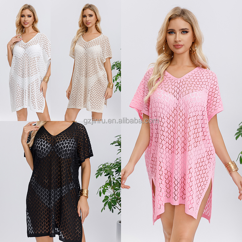 Elegante blusas de verano de ganchillo de mujer para compradores