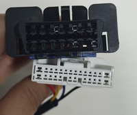 Adaptador de puerto de diagnóstico OBD2 Starcharm, arnés de cableado para automóvil para Tesla Model 3 Post 2019, negro, 9-16V