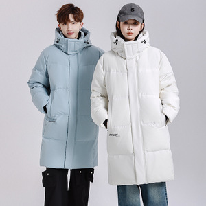 Manteau d'hiver en duvet de canard pour femme et veste pour homme, design de luxe personnalisé avec logo, vente en gros 2026 - Product Image 1