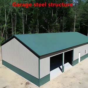 บริการแบบครบวงจร โรงจอดรถโครงสร้างเหล็กสำเร็จรูป อาคารโครงสร้างเหล็ก โรงงานโครงสร้างเหล็ก โรงเก็บของโครงสร้างเหล็ก - Product Image 1