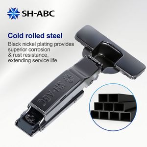 مفصلات أثاث ثلاثية/رباعية الأبعاد مخفية قابلة للتعديل، مفصلات أبواب هيدروليكية ذاتية الإغلاق لخزائن المطبخ - Product Image 3