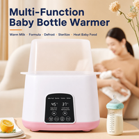 Chauffe-biberon électrique intelligent à température constante, sans BPA, en plastique, prise EU, garantie 1 an, pour bébé