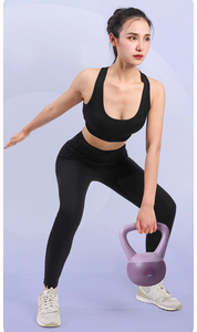 Conjunto de Kettlebell de PVC de Boa Qualidade para Mulheres e Homens Modelo Haoyue HY-33 Faixa de Peso de 2-8kg Uso Doméstico Treinamento Cross Fit - Product Image 5