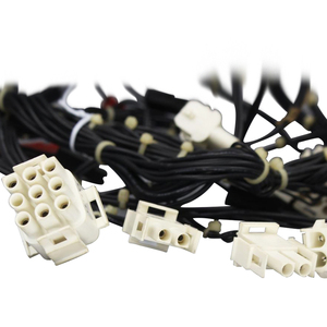 차고리 자동차 컴퓨터 배선 하네스 어셈블리 SIM 카드 PVC용 LS 6핀 2-카 와이어링 남성/여성 커넥터 - Product Image 3