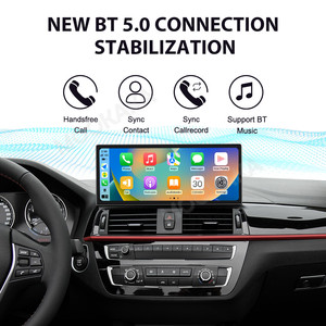 Mookaka 12.3 Inch Đài Phát Thanh Xe Video Máy Nghe Nhạc Android 13 Màn Hình Cho BMW 1/2 Loạt F52 2011 2020 Xe Đài Phát Thanh Không Dây Apple Carplay 4G - Product Image 5