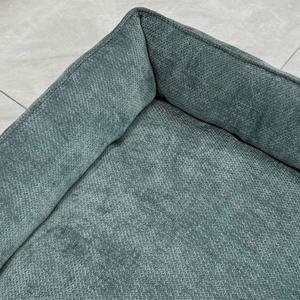 ที่นอนสุนัขแบบถอดซักได้ ทำจากผ้ากำมะหยี่และผ้าลูกฟูก <span class=keywords><strong>รูป</strong></span>ทรงสี่เหลี่ยมผืนผ้า นุ่มสบาย ช่วยให้สุนัขหลับสบาย - Product Image 4