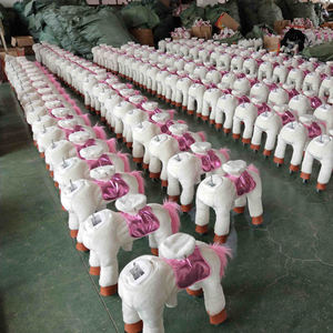 S/<span class=keywords><strong>M</strong></span>/L廉价毛绒动物骑行快乐岛机械行走马 - Product Image 4