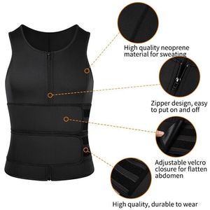 Faja Reductora Deportiva para Hombre con Doble Cintura, Soporte <span class=keywords><strong>Lumbar</strong></span> de Neopreno/Spandex, Reforzada para Alto Sudor, Control Abdominal - Product Image 4