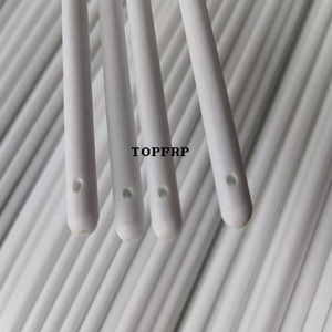 High Quality Fiberglass Baton Curtain Wand Fiber Pull <b>Rod</b> with Metal Ring - Product Image 6