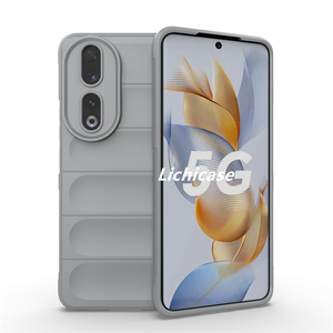جراب ظهر للهاتف من Lichicase، مضاد للانزلاق ومقاوم للسقوط، لهاتف Honor 90 و90 Lite، مصنوع من السيليكون والمطاط الحراري المرن - Product Image 1