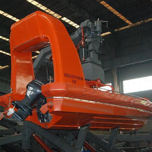 Bateau rapide orange de 6 m pour 6 à 15 personnes, bateau de sauvetage à grande vitesse - Product Image 1