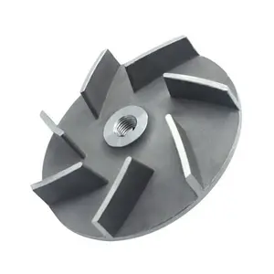 Carbon Steel Water Glass Lost Wax Precision Investment Casting high quality water pump parts impellers/types of pump impellers