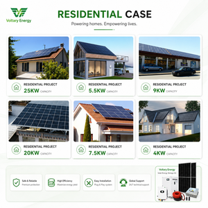 Complete 10Kw Hybrid 5kva 8Kw 48V on Off Grid with <b>Solar</b> Panels <b>Kit</b> and Batteries Full Package <b>Power</b> System for Home - Product Image 3
