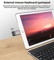 Adaptateur OTG Type-C vers USB3.2, câble en alliage d'aluminium pour phablet, clé USB, disque dur, casque, souris, adaptateur USB 3.2 pour téléphone portable