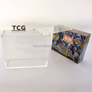 <span class=keywords><strong>Vente</strong></span> flash TCG : Étui en acrylique transparent pour Yugioh RETRO PACK Mini Booster Box édition anglaise avec protection UV - Product Image 5