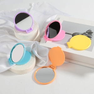 Free Logo Design Small Portable Folding Round Makeup <strong>Compact</strong> <strong>Mirrors</strong> Bulk Gifts Mini Vintage Pocket <strong>Mirrors</strong> for Purse - Product Image 2