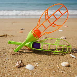 Raquette de sport éducative pour enfants, <span class=keywords><strong>jouet</strong></span> interactif parent-enfant, <span class=keywords><strong>filet</strong></span> de plage, grande balle à lancer, 47 cm - Product Image 1