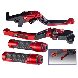 Leviers de <span class=keywords><strong>frein</strong></span> d'embrayage pliables en aluminium CNC universels pour Honda CBR500R CBR650R pièces de Modification de Locomotive de moto - Product Image 5