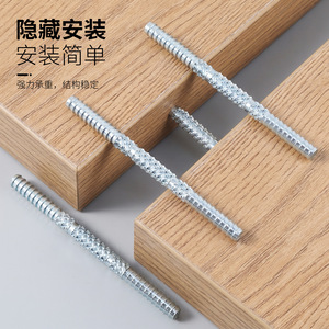 Door Panel Connecting Rod 6mm Zinc Plated Iron Non Detachable For <b>Wardrobe</b> Doors - Product Image 2