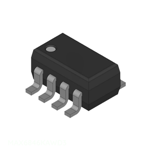 MAX6846KAWD3 SOT 23 8 IC, Circuito Integrado de Gestión de Energía (PMIC) para Monitoreo de Batería, Multiquímico, 1C, SOT23 8, Original - Product Image 1
