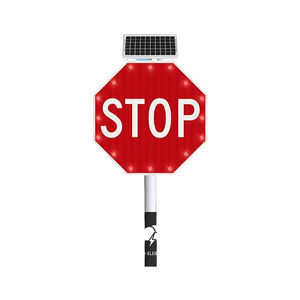 Consegna rapida non è consentito l'accesso al cerchio per uso esterno ad alta resistenza in lega di alluminio a basso costo di manutenzione segnaletica di sicurezza stradale - Product Image 4