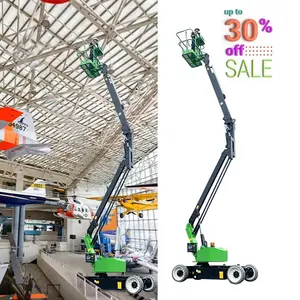 Hoge Kwaliteit 6M 12M 40M Telescopische Boom Lift Wiel Draagbare Boom Lift Voor Verkoop Gebruikte Prijs