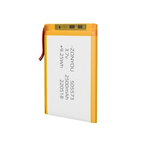 뷰티 장치에 대한 리튬 폴리머 배터리 2500 mah를 505573 학년 A 파우치 셀 - Product Image 2