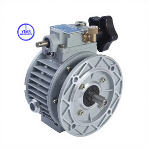 Variador de Velocidad Continuo de Aleación de Aluminio Serie UDL Nanfol, Reductor de Engranajes Helicoidales NMRV, <span class=keywords><strong>Motor</strong></span> Trifásico de 20 <span class=keywords><strong>HP</strong></span>, Relación <span class=keywords><strong>1</strong></span>:<span class=keywords><strong>1</strong></span>.<span class=keywords><strong>4</strong></span>-7, Montaje en Piso - Product Image 5